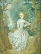 Joseph Whiting Stock Portrait of a woman oil painting reproduction